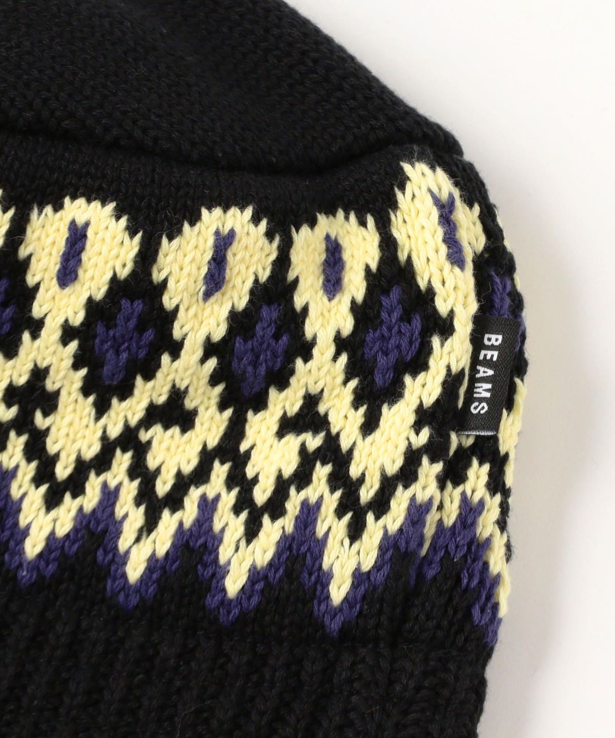 BEAMS（ビームス）ジャカード ニット バケットハット（帽子 ハット