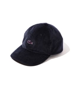 ▲LACOSTE × BEAMS / 別注 コーデュロイ キャップ