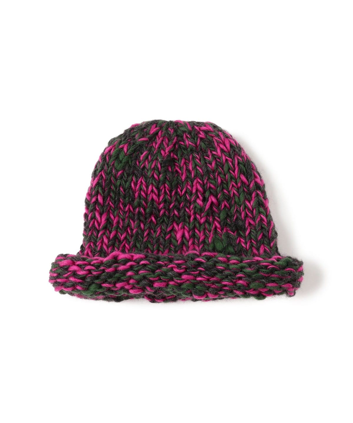 帽子 Volume Knit Cap BEAMS（ビームス）【別注】Indietro Association / Roll Knit