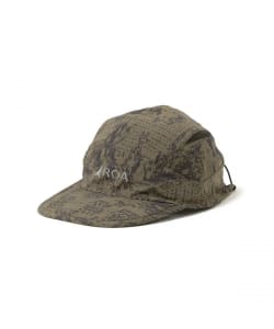 ROA / Bri Melted Print Open Weave Cap