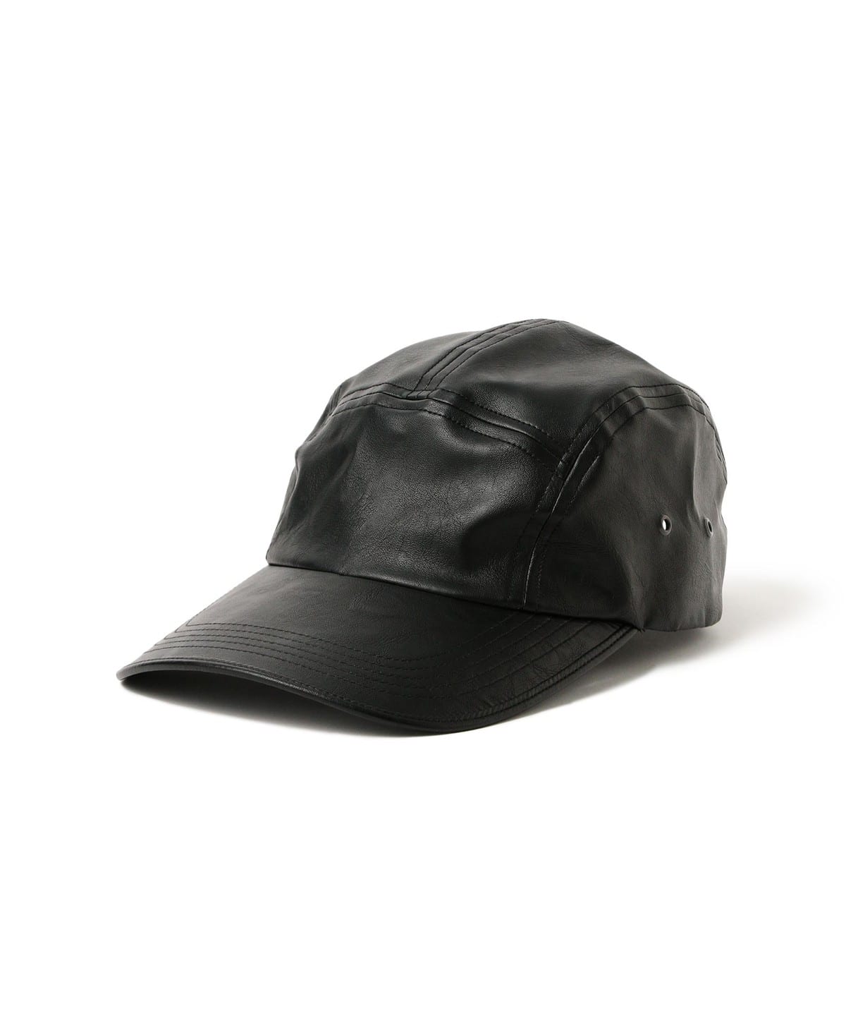 ESSAY エッセイ / Longbrim Jet Cap 帽子 MEN BLACK LEATHER ONE SIZE ESSAY エッセイ / Longbrim Jet Cap 帽子 MEN BLACK LEATHER ONE SIZE