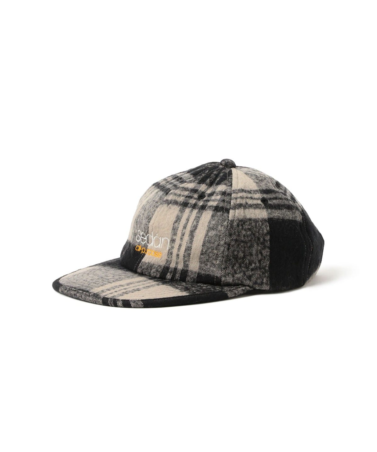 SEDAN ALL-PURPOSE セダン オールパーパス / Classic Logo C/W Plaid Cap 帽子 MEN KHAKI ONE SIZE SEDAN ALL-PURPOSE セダン オールパーパス / Classic Logo C/W Plaid Cap 帽子 MEN KHAKI ONE SIZE