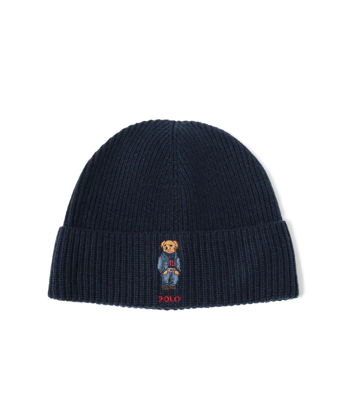 BEAMS（ビームス）POLO RALPH LAUREN / SOLID DENIM BEAR BEANIE（帽子