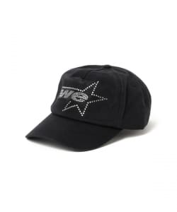 WOKE EDGE / Rhinestone We Star Logo Cap