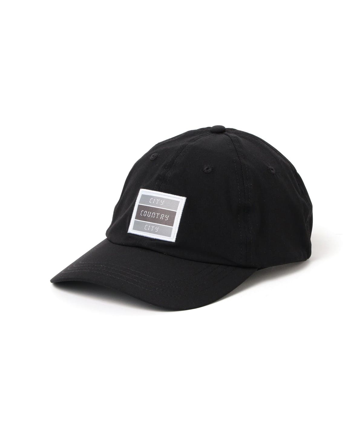 帽子 CITY COUNTRY CITY NYLON CAP BLACK #1 BEAMS（ビームス）CITY COUNTRY CITY / STRECH NYLON CAP（帽子