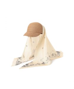 DAIRIKU / Scarf Docking Straw Cap