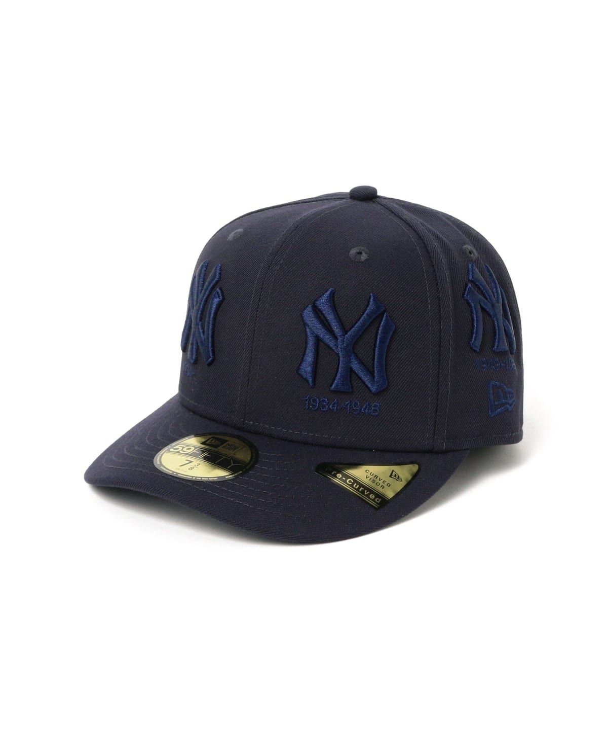 特注　超希少　NEWERA BEAMS コラボ　59fifty 7 1/2 BEAMS（ビームス）【別注】NEW ERA / PC 59FIFTY Archive Logo Cap