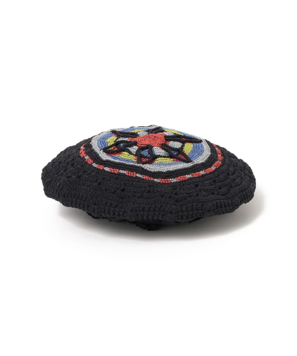 blackmeans / Circled knit beret