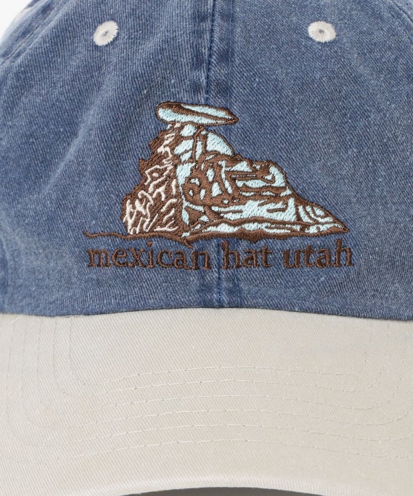 新品！45rpm インディゴ染め リネンベレー帽 02 キャップ BEAMS（ビームス）ESSAY / Souvenir Cap（MEXICAN HAT）（帽子
