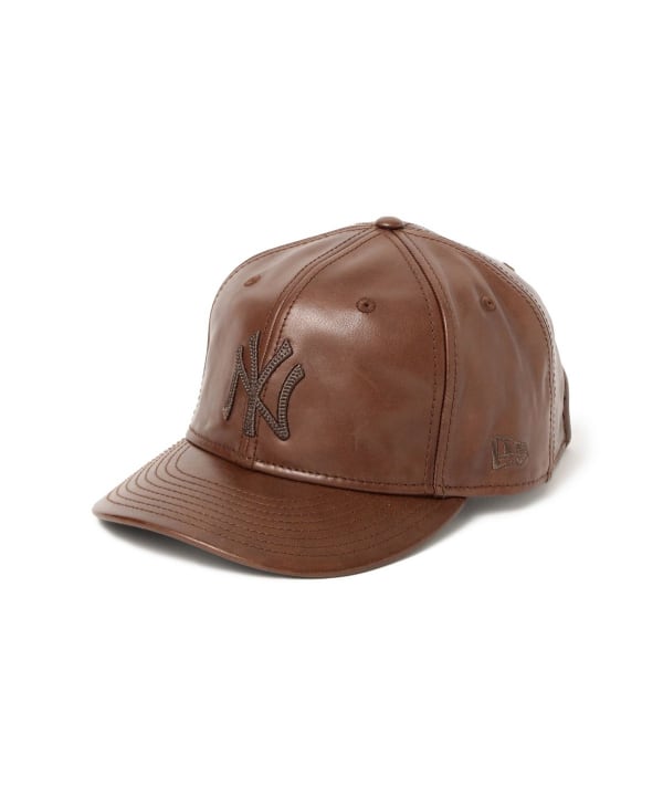 【別注】NEW ERA / PC-9FIFTY レザーキャップ