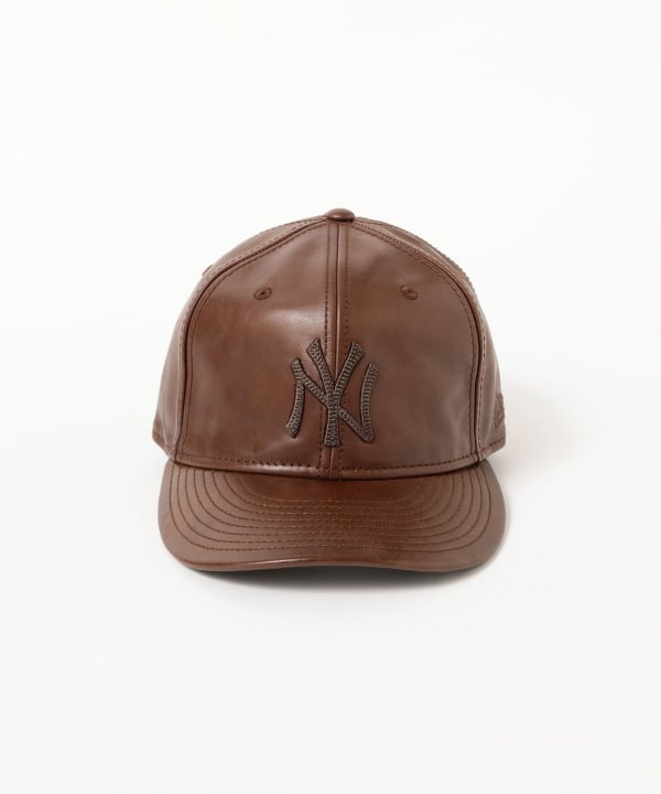 【別注】NEW ERA / PC-9FIFTY レザーキャップ