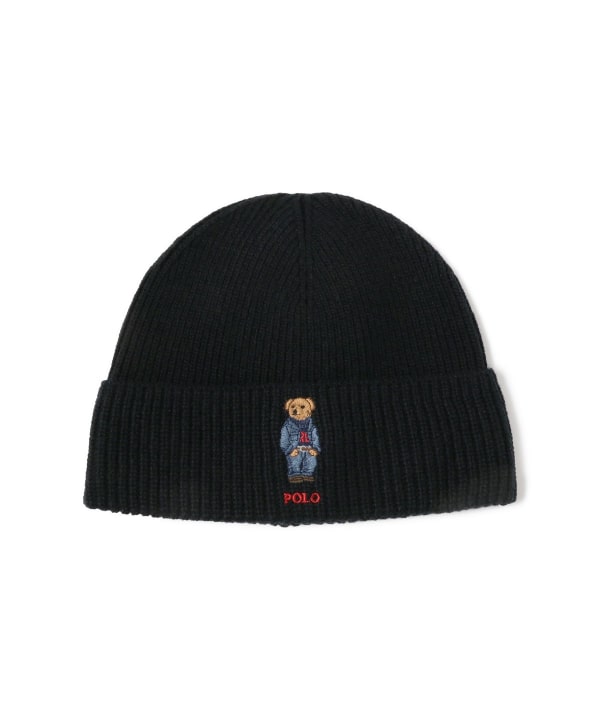 POLO RALPH LAUREN / ソリッド デニム ベア ビーニー