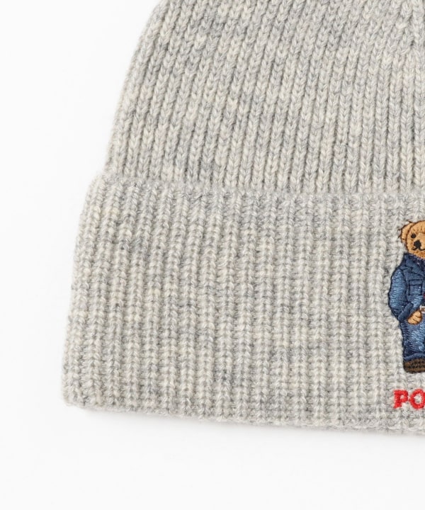 POLO RALPH LAUREN / ソリッド デニム ベア ビーニー