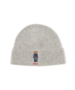 POLO RALPH LAUREN / ソリッド デニム ベア ビーニー