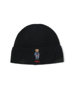 POLO RALPH LAUREN / ソリッド デニム ベア ビーニー