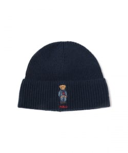 POLO RALPH LAUREN / ソリッド デニム ベア ビーニー