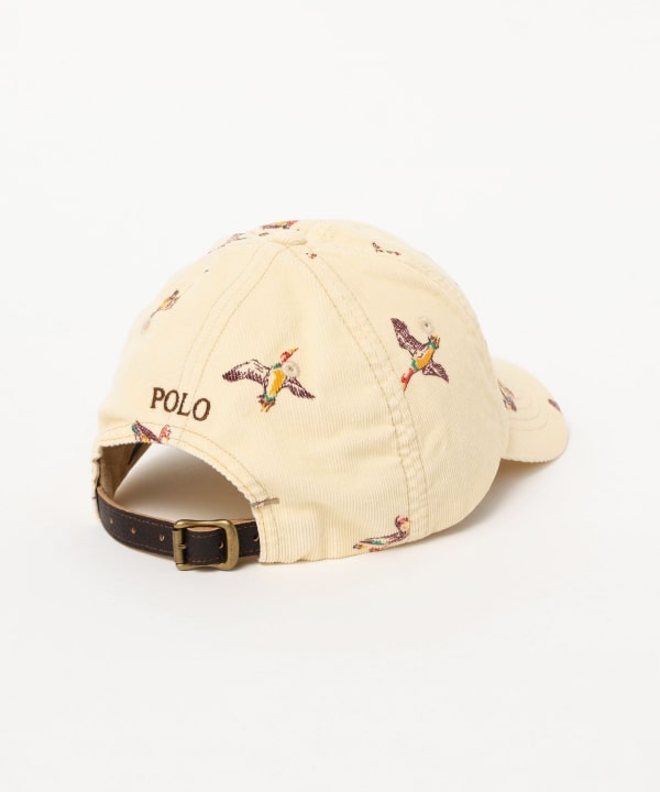 POLO RALPH LAUREN / Duck-Print Corduroy Ball Cap