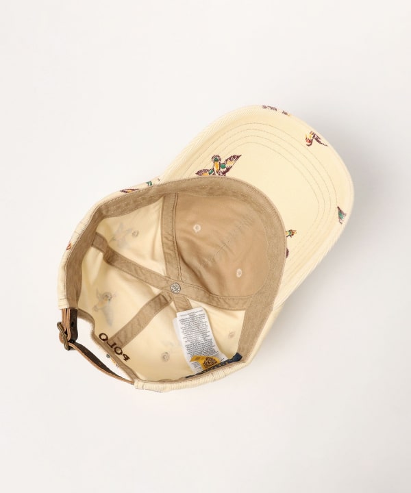 POLO RALPH LAUREN / Duck-Print Corduroy Ball Cap