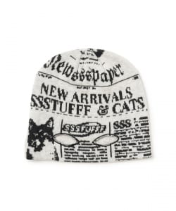 SSSTUFFF / Newspaper Spy Beanie