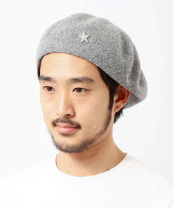 ▲BEAMS / スターピン ベレー帽