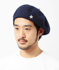 ▲BEAMS / スターピン ベレー帽