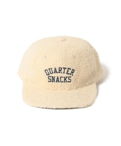 ▲QUARTER SNACKS / アーチ ロゴ ボア キャップ