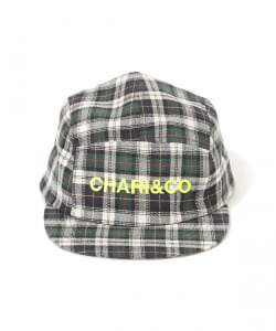 CHARI&CO × BEAMS T / 別注格紋棒球帽