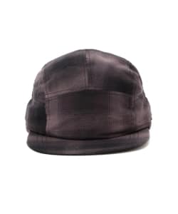 ▲BEAMS / オンブレチェック 5パネル キャップ