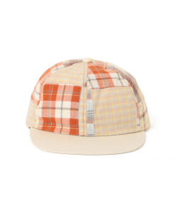 ▲BEAMS PLUS / 6パネル パッチワーク キャップ