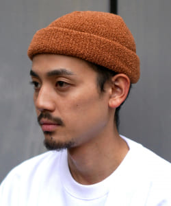 ▲BEAMS / ロール エレラループ ワッチキャップ