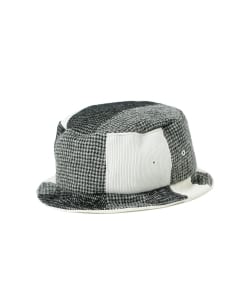 ▲HICOSAKA / テック パッチワーク バケット ハット