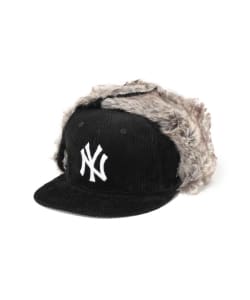 ▲NEW ERA × BEAMS / 別注 コーデュロイ イヤーフラップ キャップ
