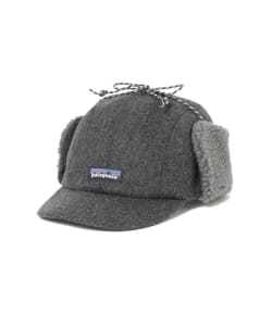 ▲patagonia / リサイクルウール イヤーフラップ キャップ