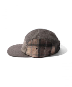 ▲BEAMS PLUS / 5パネル 切り替え マルチ キャップ