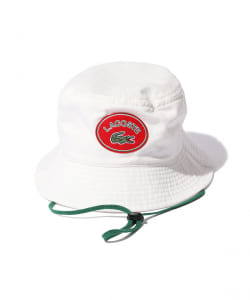 ▲LACOSTE × BEAMS / 別注 ヴィンテージバッジ ハット