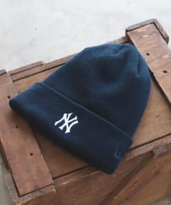 ▲NEW ERA × BEAMS / 別注 アンクル ニットキャップ