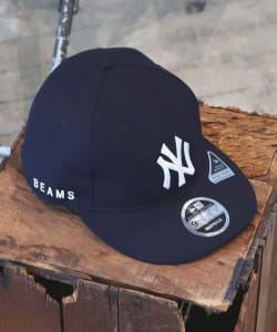 ▲【予約】NEW ERA × BEAMS / 別注 9FIFTY キャップ