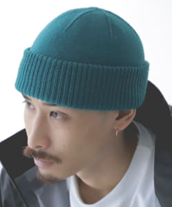 ▲BEAMS / リブ スウィッチ ワッチキャップ