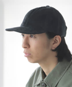 ▲BEAMS / コーデュロイ 6パネル キャップ