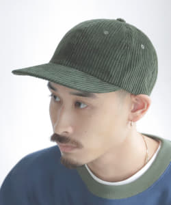 ▲BEAMS / コーデュロイ 6パネル キャップ