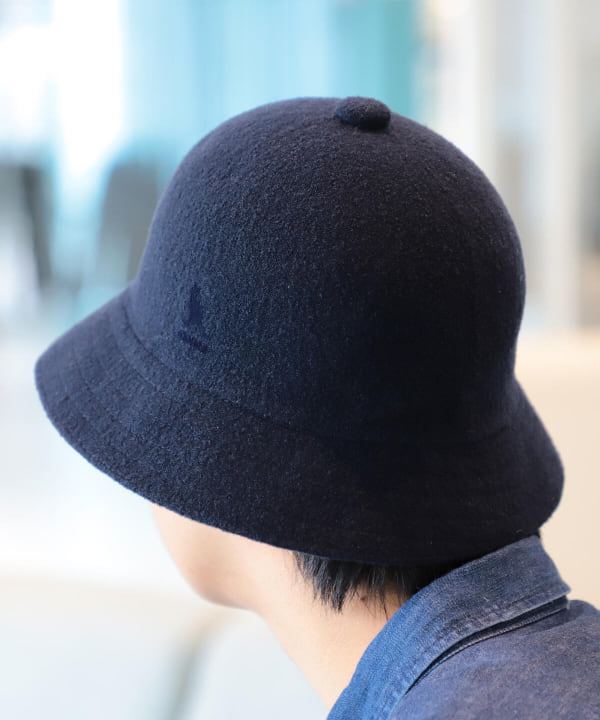Beams Kangol Beams 男裝別注雙logo 鐘型帽 帽子帽子 網購 Beams