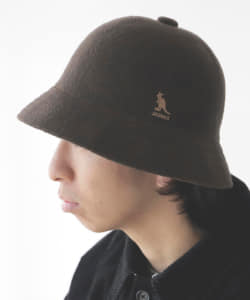 KANGOL × BEAMS / 男裝 別注 雙LOGO 鐘型帽