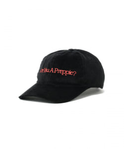 ▲ROWING BLAZERS / BLACK CORDUROY "ARE YOU A PREPPIE?" CAP