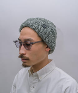 ▲FORONE / Heather Short Watch Cap
