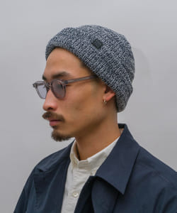 ▲FORONE / Heather Short Watch Cap