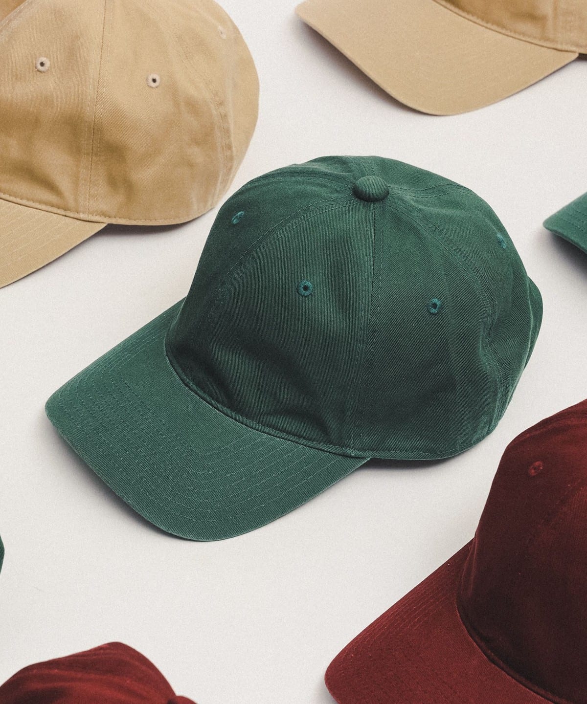 ベーシック ベースボール キャップ 帽子 MEN GREEN ONE SIZE ベーシック ベースボール キャップ 帽子 MEN GREEN ONE SIZE