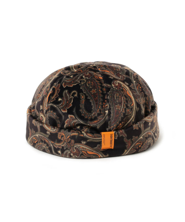 TIGHTBOOTH PAISLEY VELOR ROLL CAP