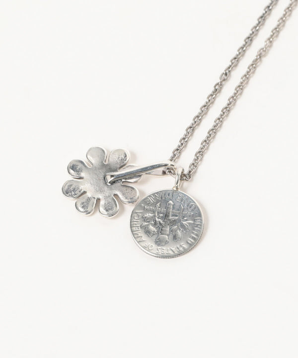 BEAMS（ビームス）NORTH WORKS / Flower Coin Necklace（アクセサリー 
