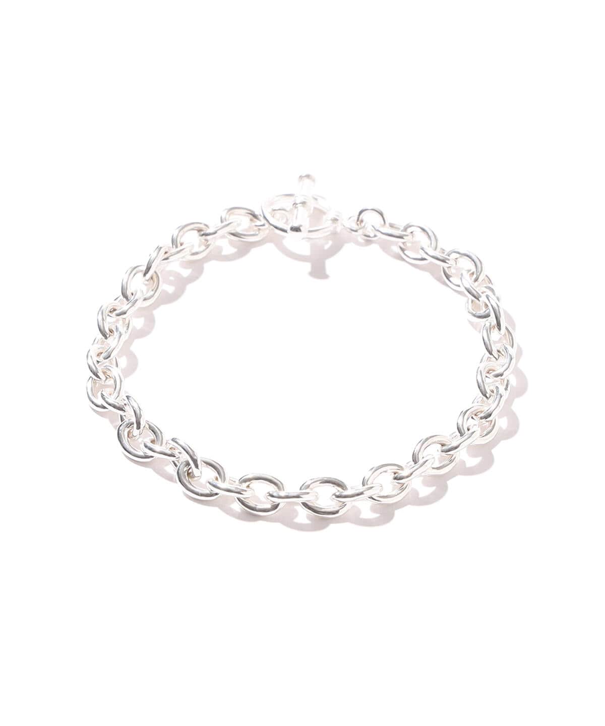BEAMS ビームス　カーブ チェーン ブレスレット SILVER925 BEAMS（ビームス）カーブ チェーン ブレスレット SILVER925