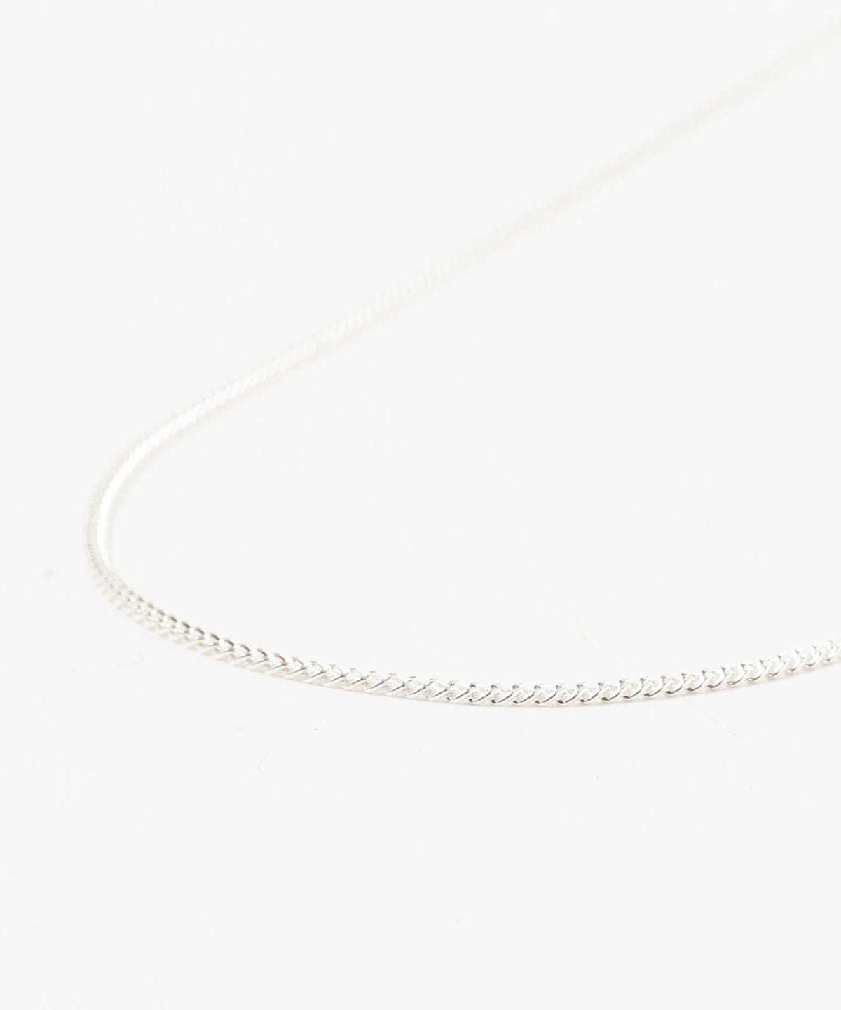 BEAMS（ビームス）ナロー チェーン ネックレス SILVER925 